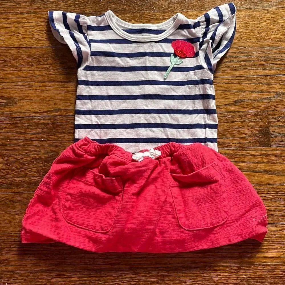 Carter’s 12m Girl’s Striped Top and Skort Set